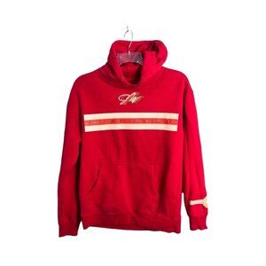 Jake Paul Fanjoy Red Pullover Hoodie Sweatshirt Medium
